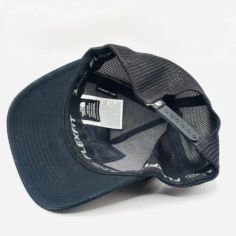 The North Face Keep It Patched Trucker Hat Black Mesh Snapback Gorp Core Outdoor
